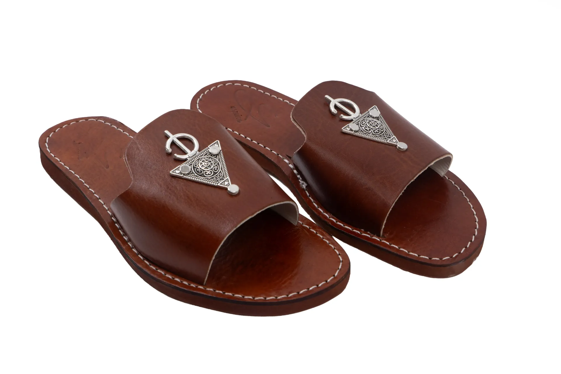 Brown Traditional Amazigh Design Sendala (37)